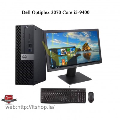Dell Optiplex 3070 / Core i5-9400 / 20" Dell
