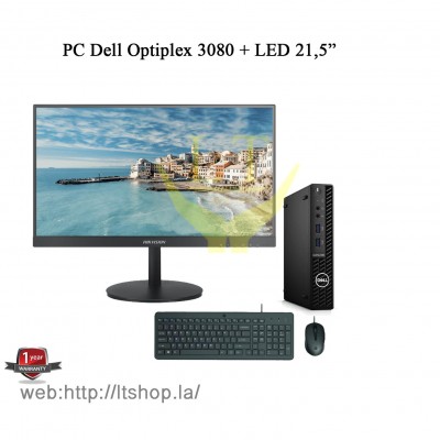 Dell Optiplex 3080 Core i3-8100/ LED 21,5"