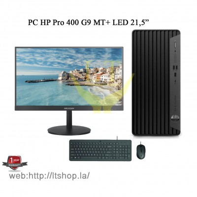 Desktop HP Pro 400 G9 MT / Core i5-14400 / LED 24,5"