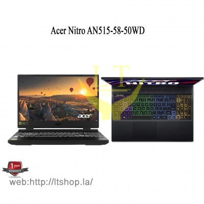 Acer Nitro AN515-58-50WD Core i5-12500H / 165Hz 15,6"