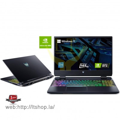 Acer Predator PH315-55-5736 - Core i5-12500H - RTX3060(6GB)