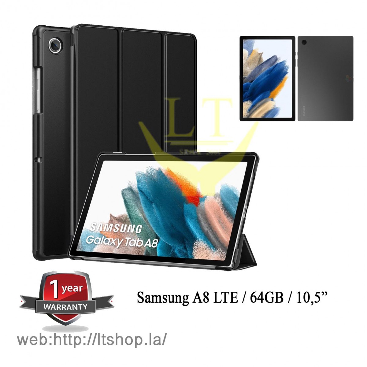 (64Gb A8 / WiFi LTE/ Samsung Tablet Sim 4G-5G)