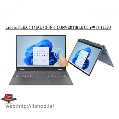 Lenovo FLEX 5 14IAU7 2-IN-1 CONVERTIBLE Core™ i7-1255U