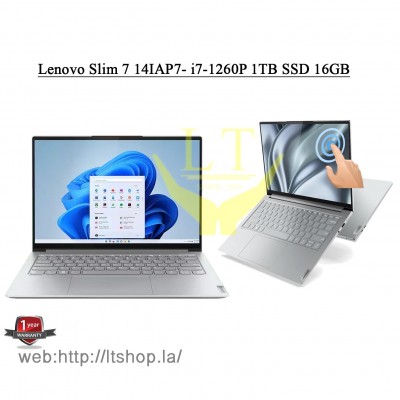 Lenovo Slim 7 14IAP7 - Core™ i7-1260P / TouchScreen