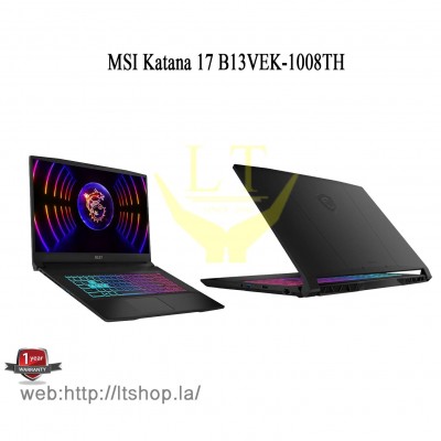 MSI Katana 17 B13VEK-1008TH/ Core i7-13620H/ RTX4050-6GB