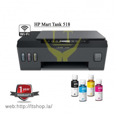 HP Smart Tank 518 Print-scan-copy WiFi / Bluetooth