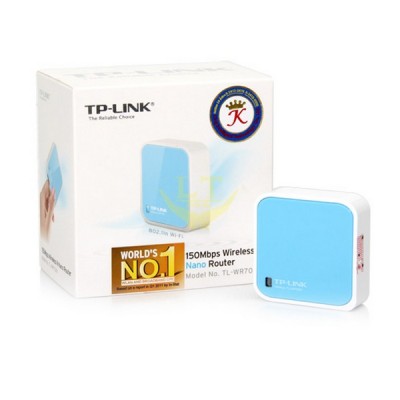 150Mb Wireless Router TP-LINK (TL-WR702N) Nano